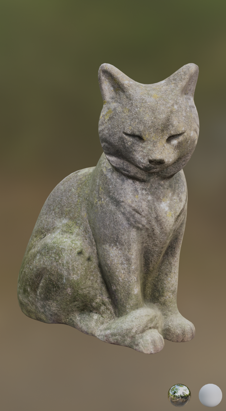 Cat rendered